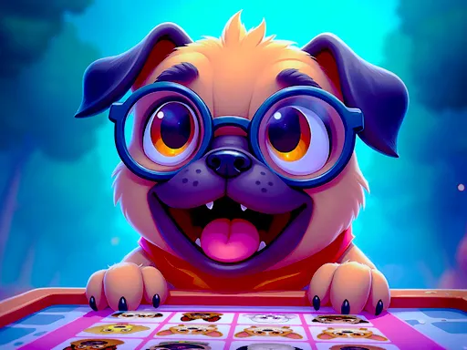 Puppy Paw Match Cover